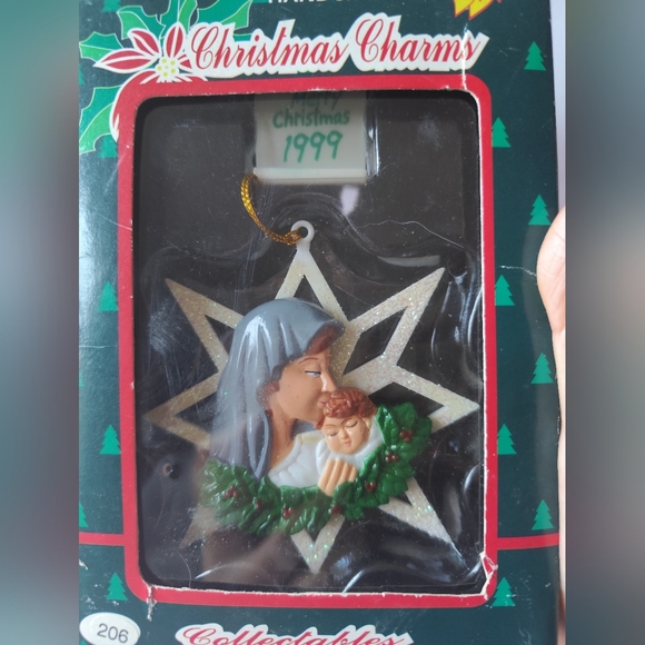 Dynamic Handcrafted Collectables Christmas Charms #206- 1999 - Picture 5 of 7